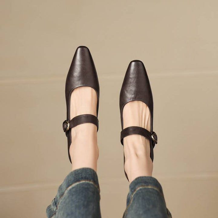 Muse & Valeur | Genuine Leather Heels for Women