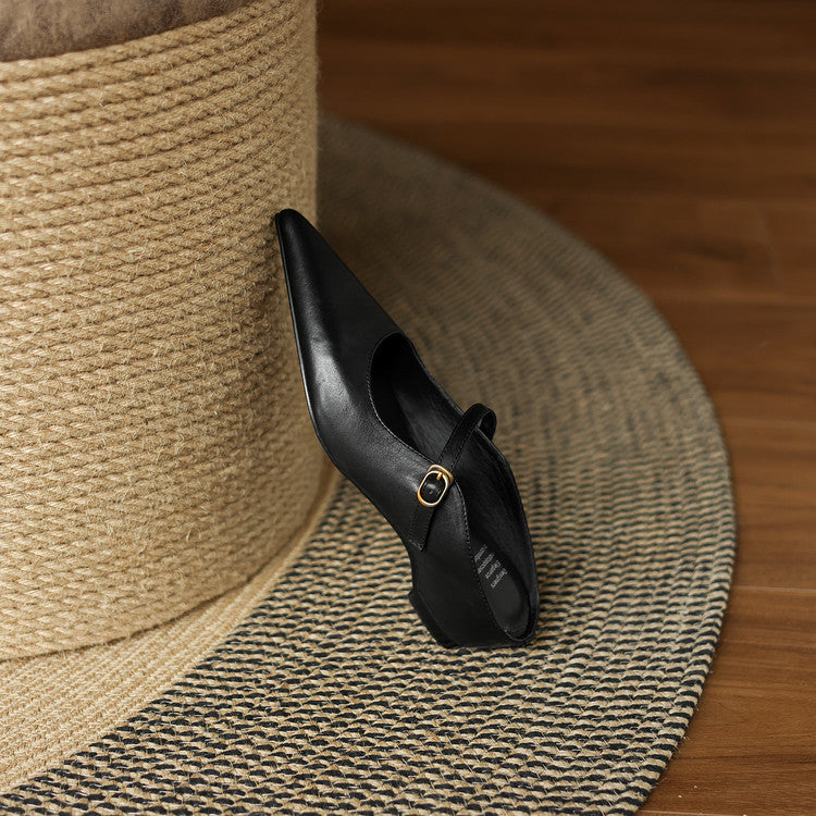 Muse & Valeur | Genuine Leather Mules for Women