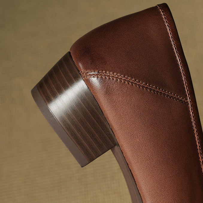 Muse & Valeur | Genuine Leather Loafers for Women