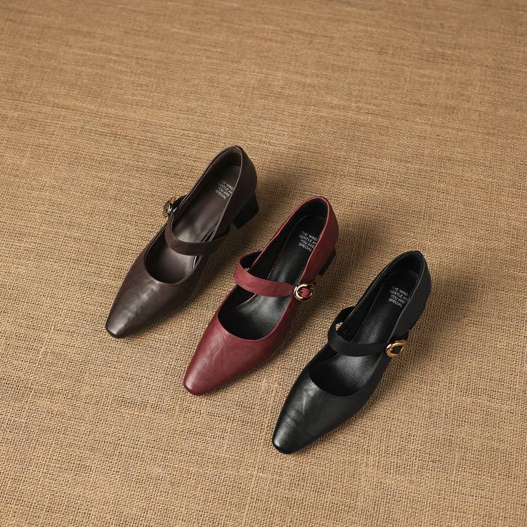 Muse & Valeur | Genuine Leather Heels for Women