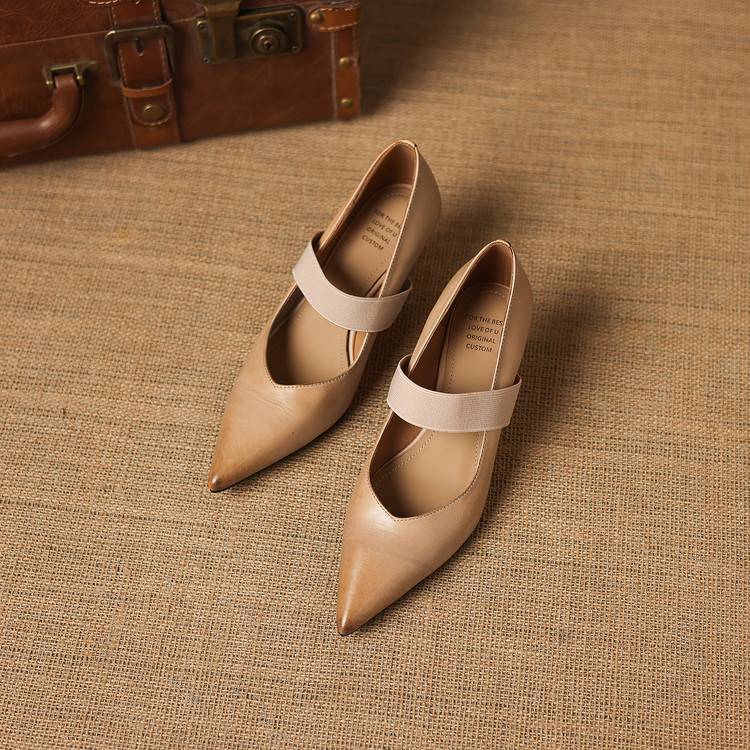 Muse & Valeur | Genuine Leather Heels for Women