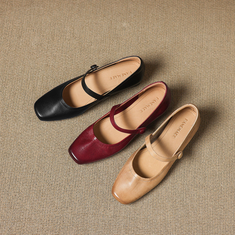Muse & Valeur | Genuine Leather Flats for Women