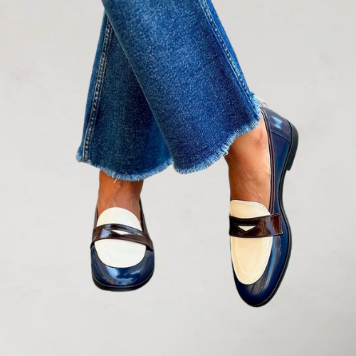 Muse and Valeur | Loafer - Navy Blue