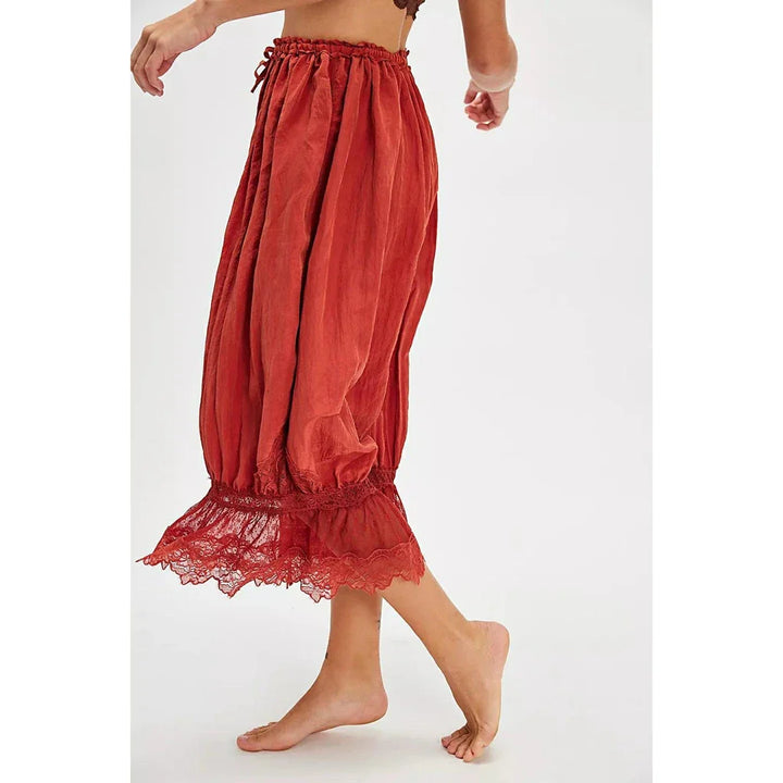 Muse & Valeur | Lace Lantern Pants for Women