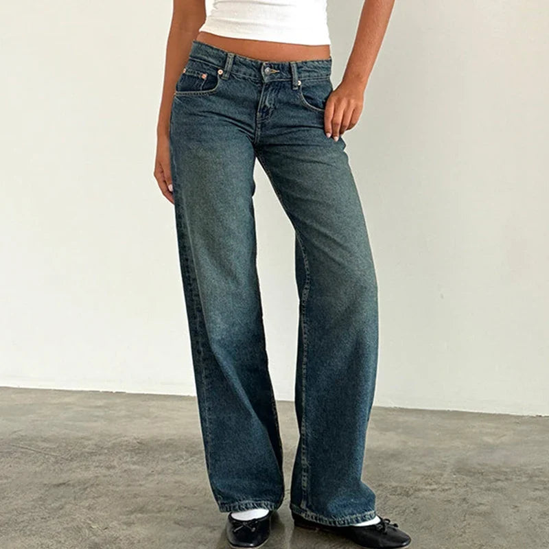 Muse & Valeur | Low-Waist Denim Jeans for Women