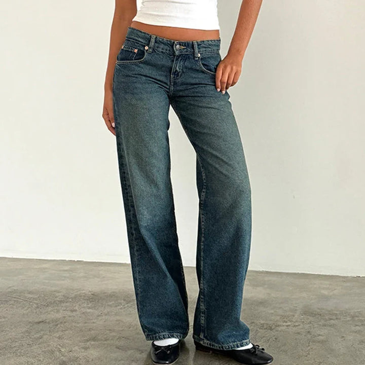Muse & Valeur | Low-Waist Denim Jeans for Women
