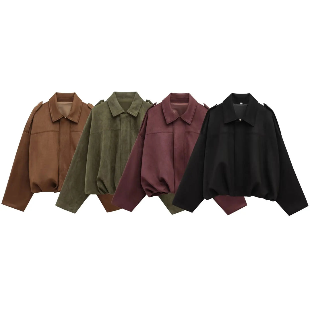 Muse and Valeur | Women's Suede Bomber