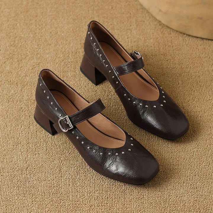 Muse & Valeur | Genuine Leather Heels for Women