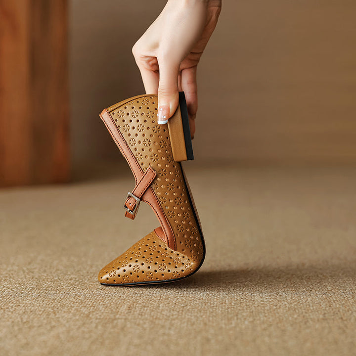Muse & Valeur | Genuine Leather Pumps for Women