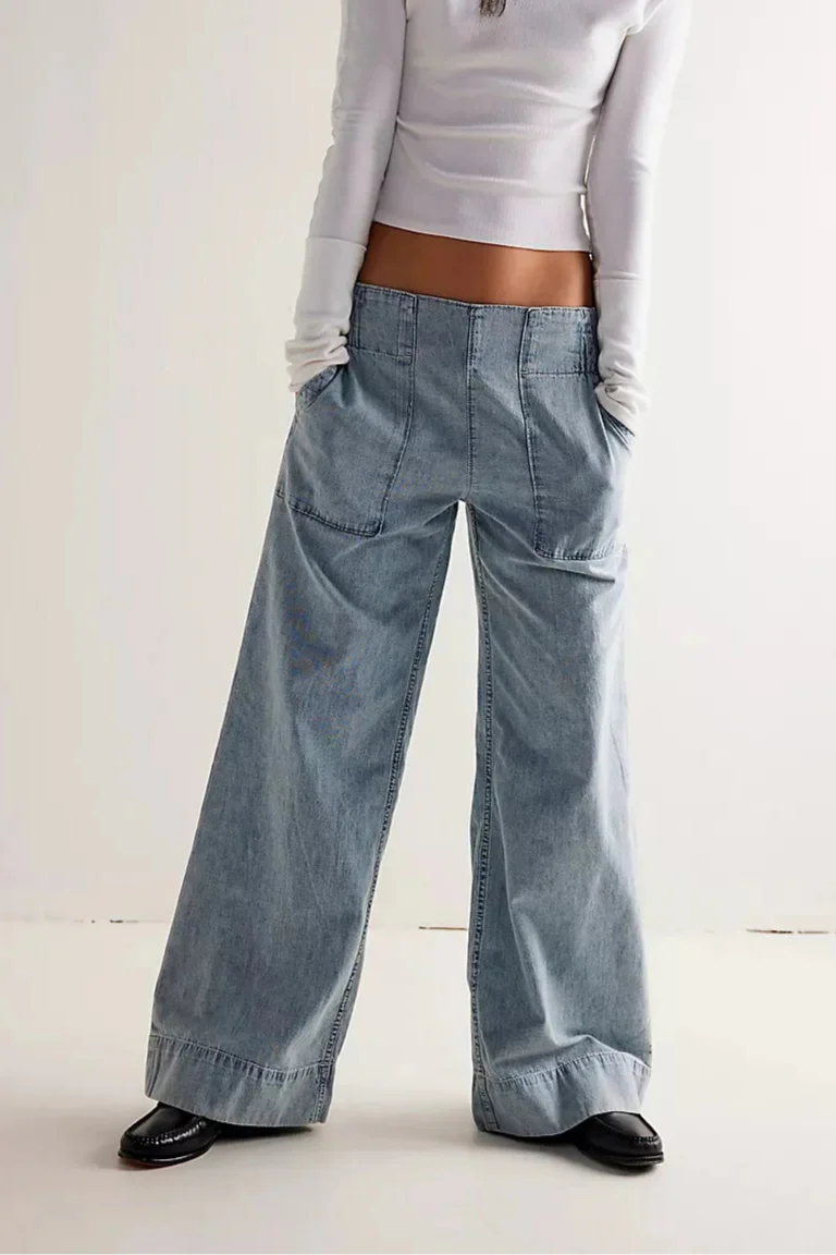 Muse & Valeur | Wide-Leg Denim Jeans for Women