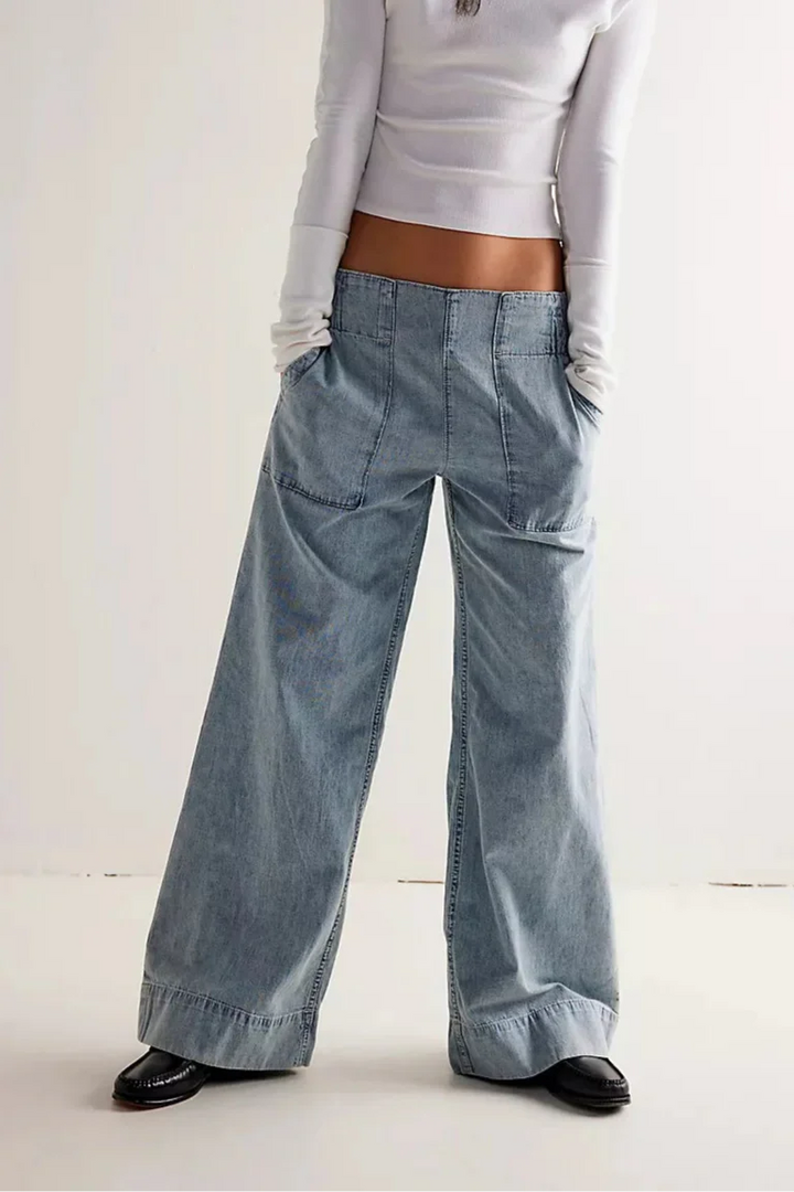 Muse & Valeur | Wide-Leg Denim Jeans for Women