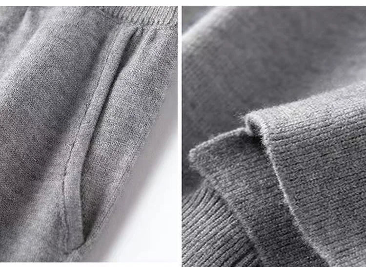 Muse & Valeur | Wool Pants for Men in Classic Fit, Grey