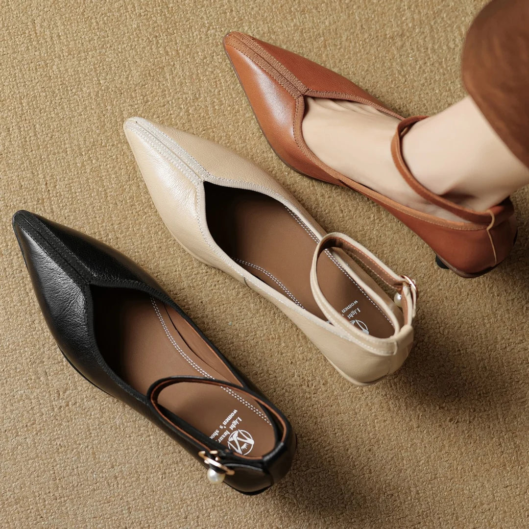 Muse & Valeur | Genuine Leather Heels for Women