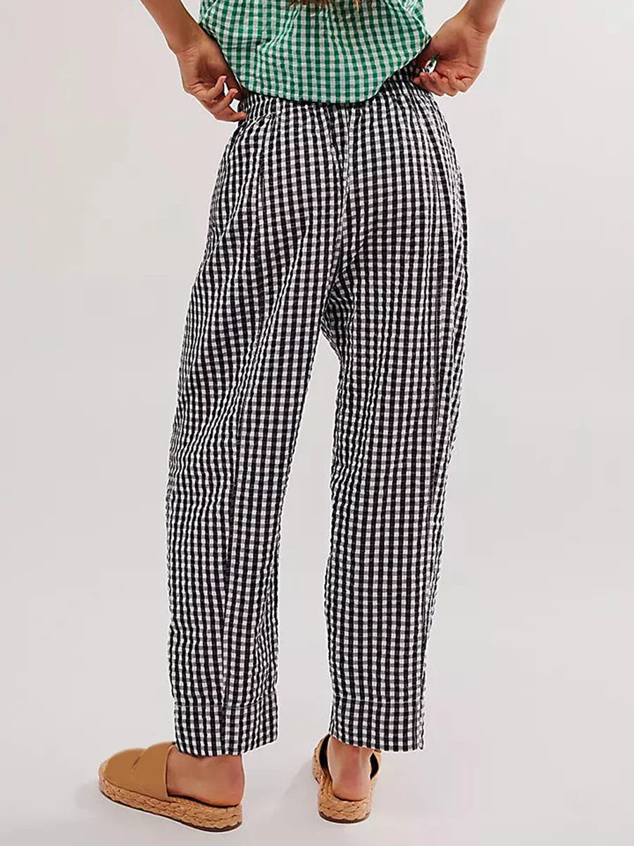 Muse & Valeur | Lounge Pants for Women in Soft Fabric, Relaxed Fit, Black