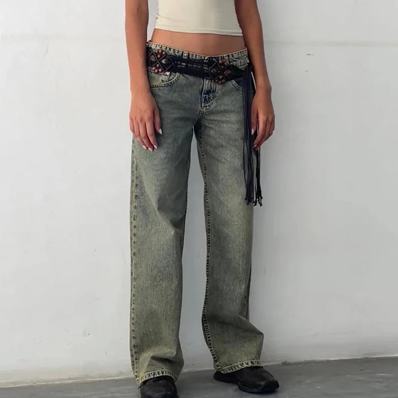 Muse & Valeur | Low-Waist Denim Jeans for Women
