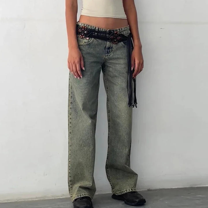 Muse & Valeur | Low-Waist Denim Jeans for Women