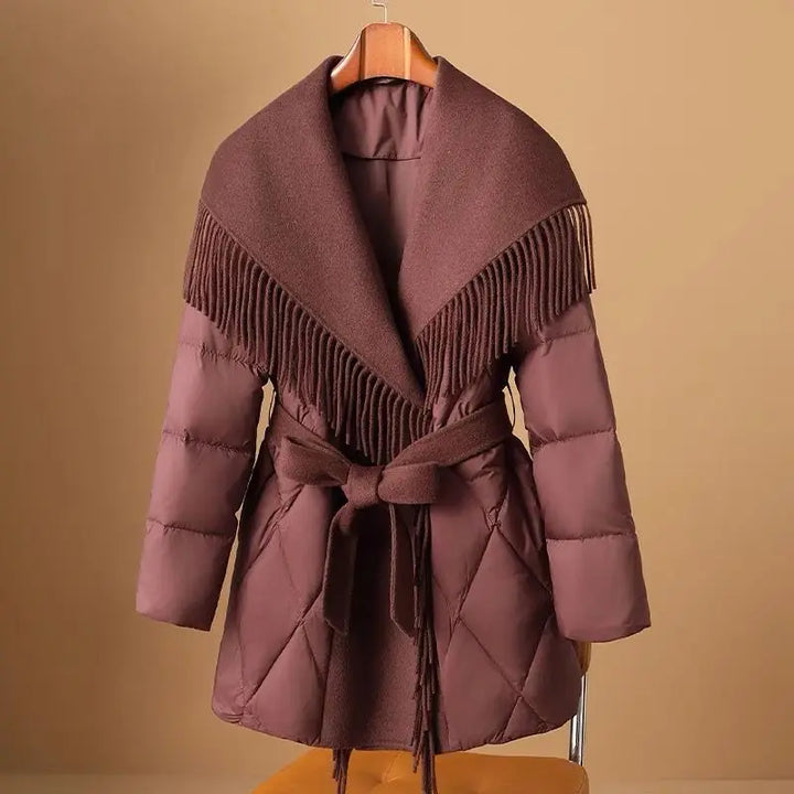 Muse and Valeur | Fringe Down Coat