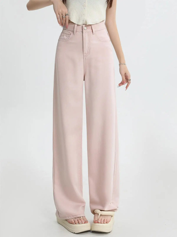 Muse & Valeur | Pink Denim Jeans for Women