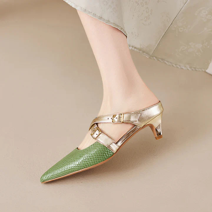 Muse & Valeur | Genuine Leather Mules for Women