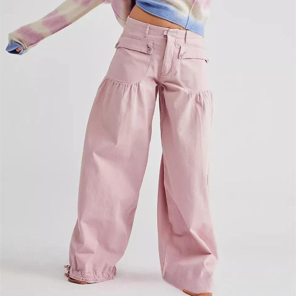 Muse & Valeur | Wide-Leg Denim for Women in Blue