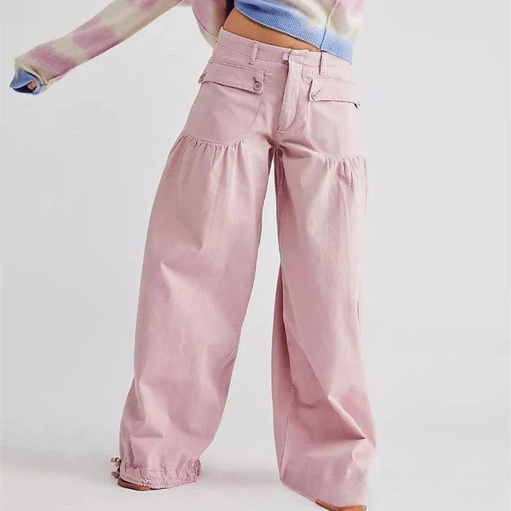 Muse & Valeur | Wide-Leg Denim for Women in Blue