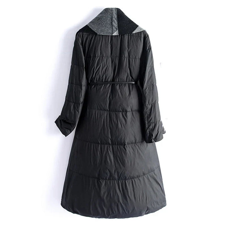 Muse and Valeur | Wool-Panel Down Coat