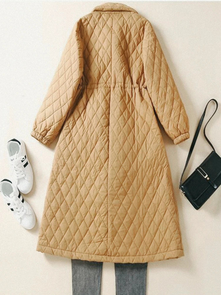 Muse and Valeur | Quilted Long Coat