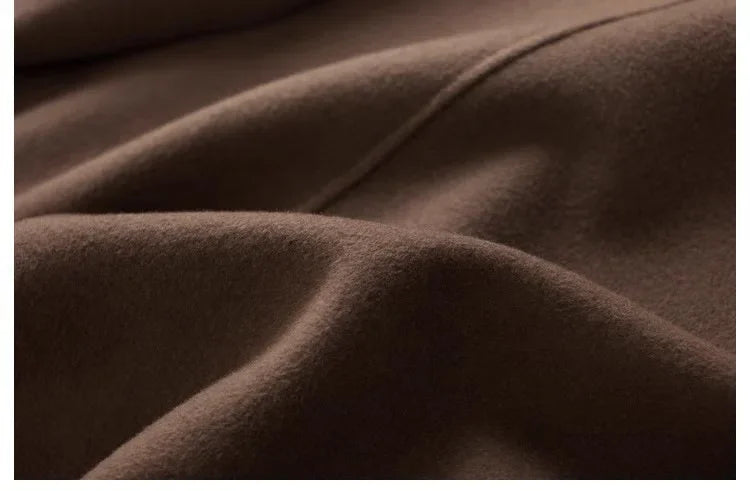 Muse and Valeur | Wool Herringbone Coat