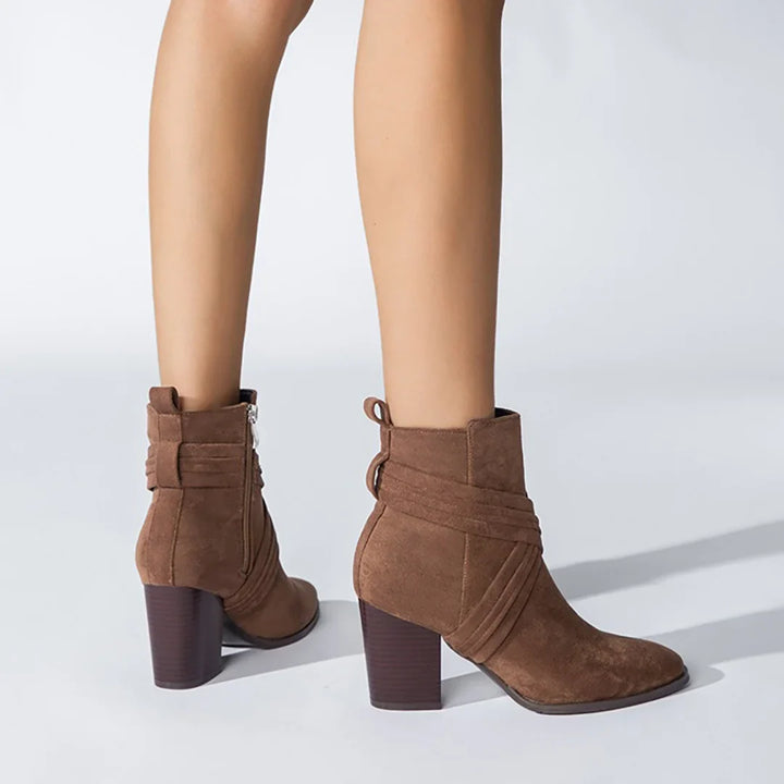 Muse & Valeur | Ankle Boots for Women in Black Leather