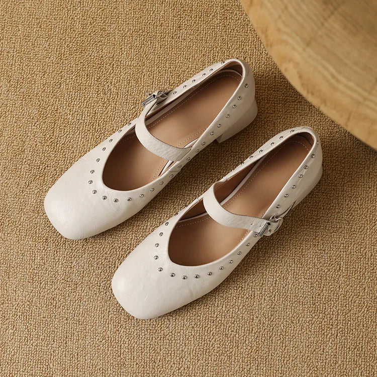 Muse & Valeur | Genuine Leather Heels for Women