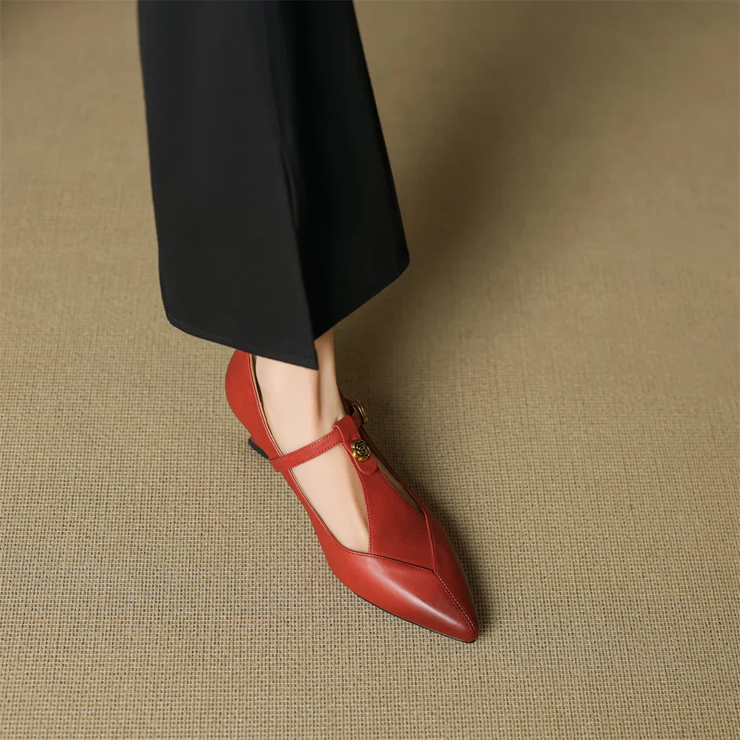 Muse & Valeur | Genuine Leather Heels for Women