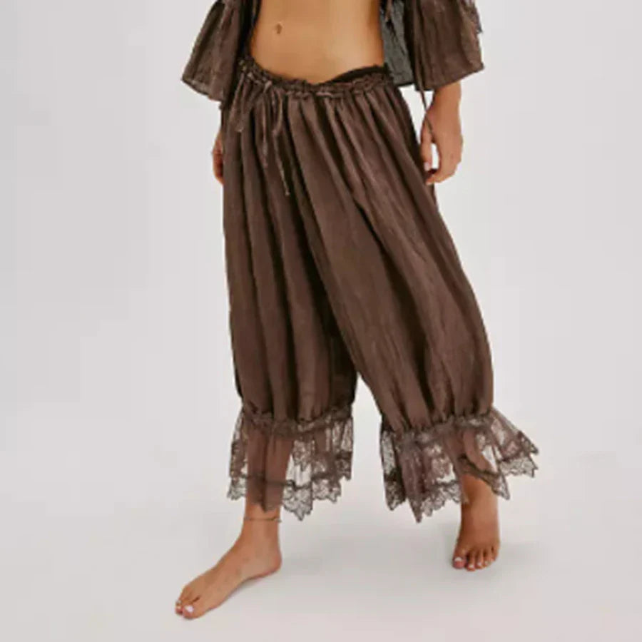 Muse & Valeur | Lace Lantern Pants for Women