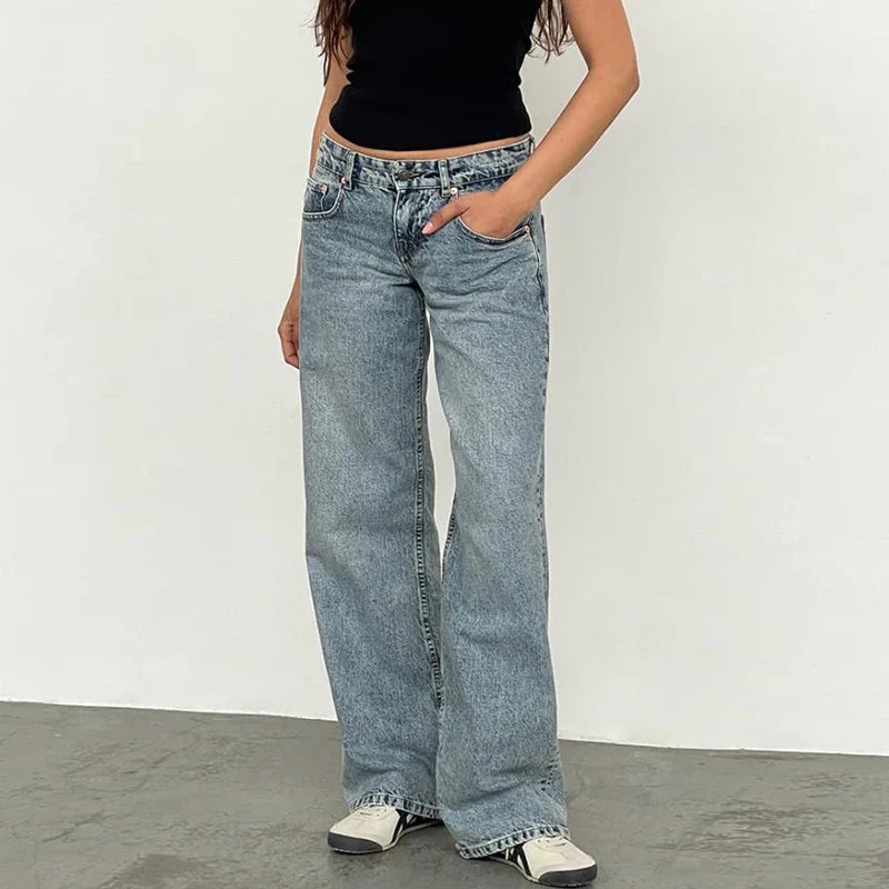 Muse & Valeur | Low-Waist Denim Jeans for Women