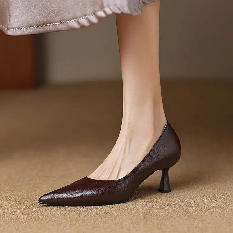 Muse & Valeur | Genuine Leather Heels for Women