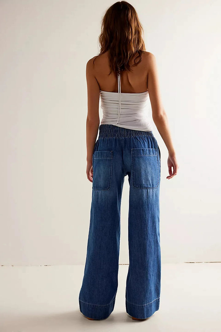 Muse & Valeur | Wide-Leg Denim Jeans for Women