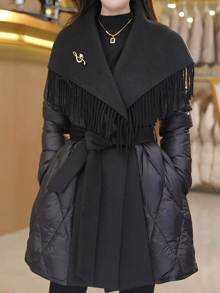 Muse and Valeur | Fringe Down Coat
