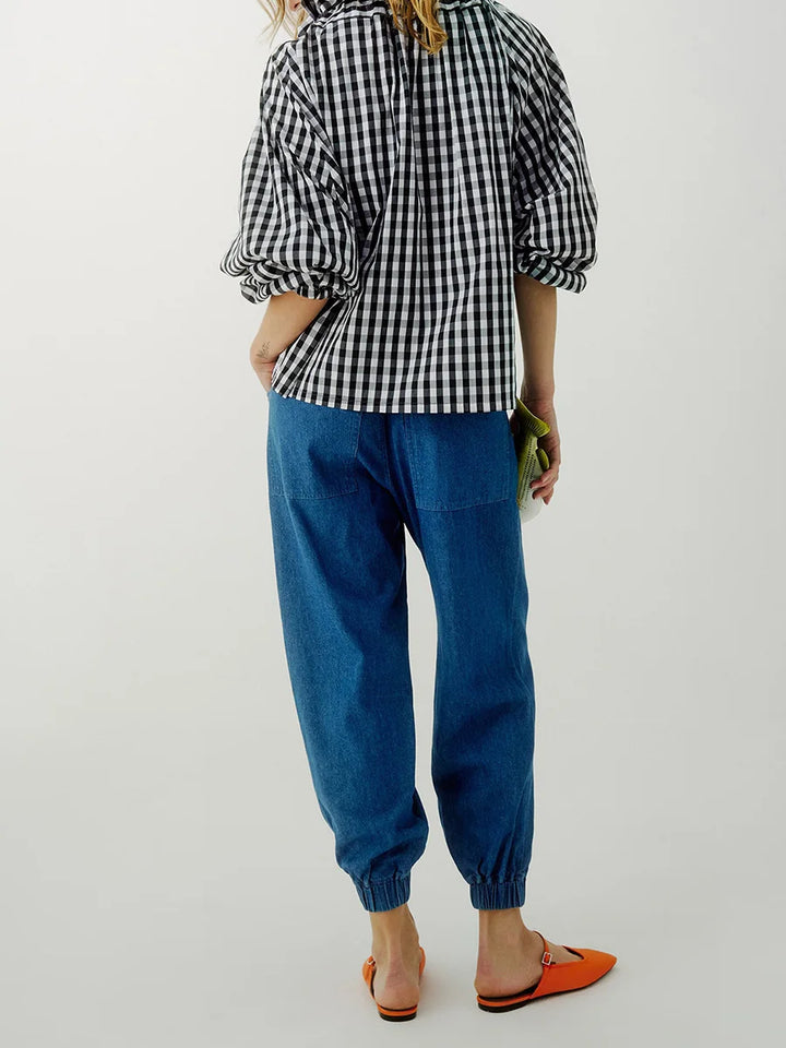 Muse and Valeur | Puffed Cotton Blouse