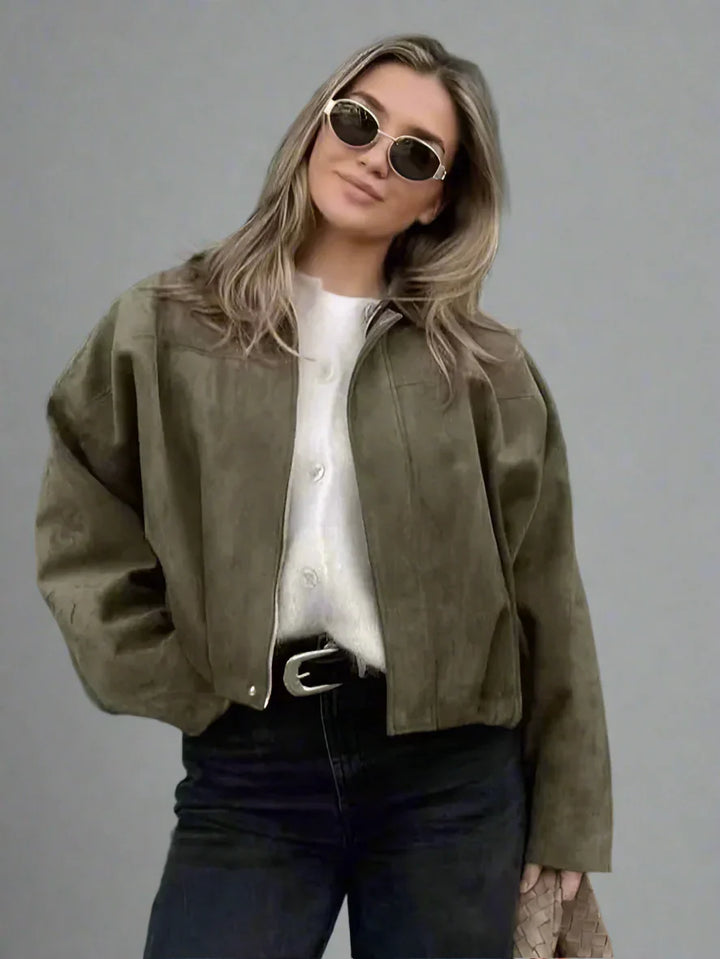 Muse and Valeur | Women's Suede Bomber