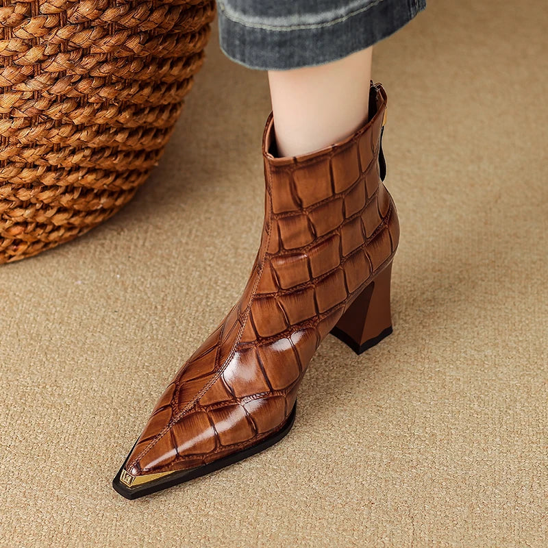 Muse & Valeur | Genuine Leather Boots for Women
