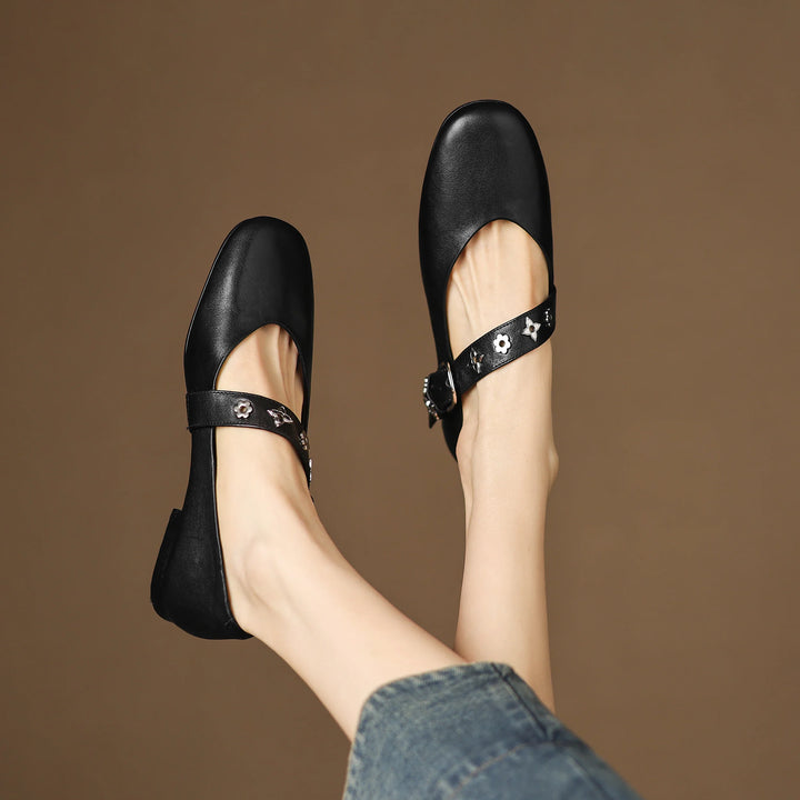 Muse & Valeur | Genuine Leather Flats for Women