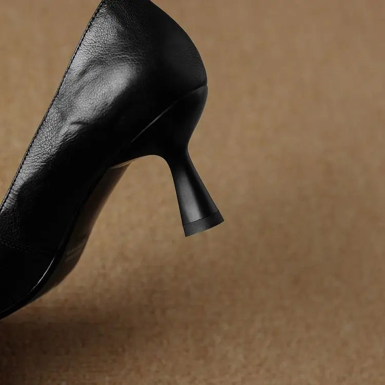 Muse & Valeur | Genuine Leather Heels for Women