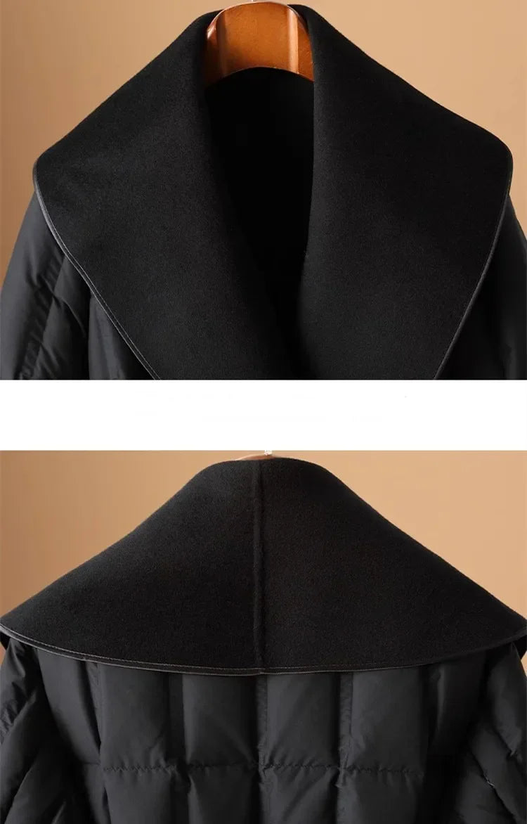 Muse and Valeur | Wool-Collar Down Coat