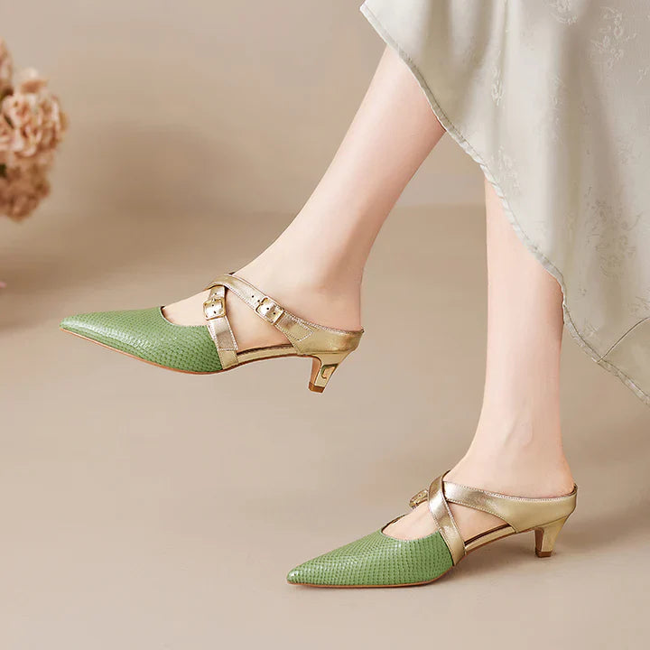 Muse & Valeur | Genuine Leather Mules for Women