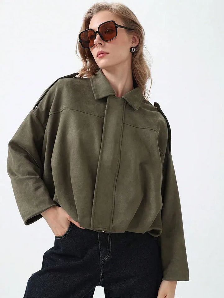 Muse and Valeur | Women's Suede Bomber