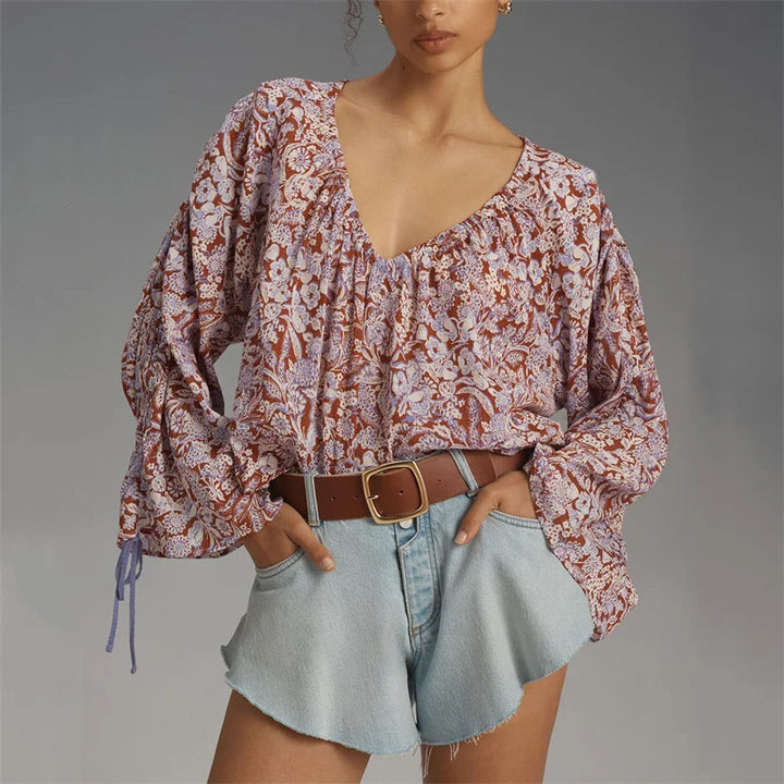 Muse and Valeur | Floral Blouse