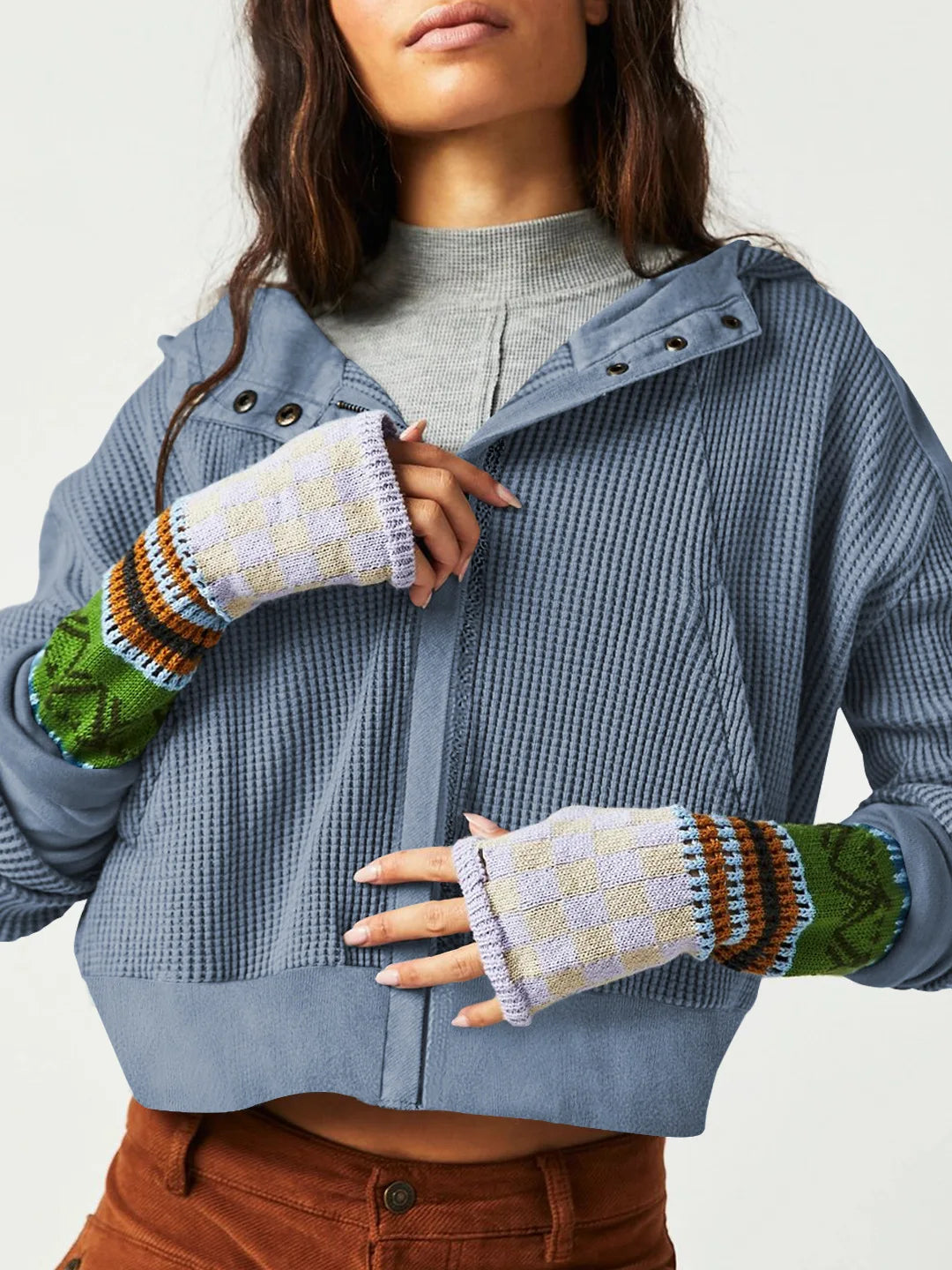 Muse and Valeur | Waffle Hoodie