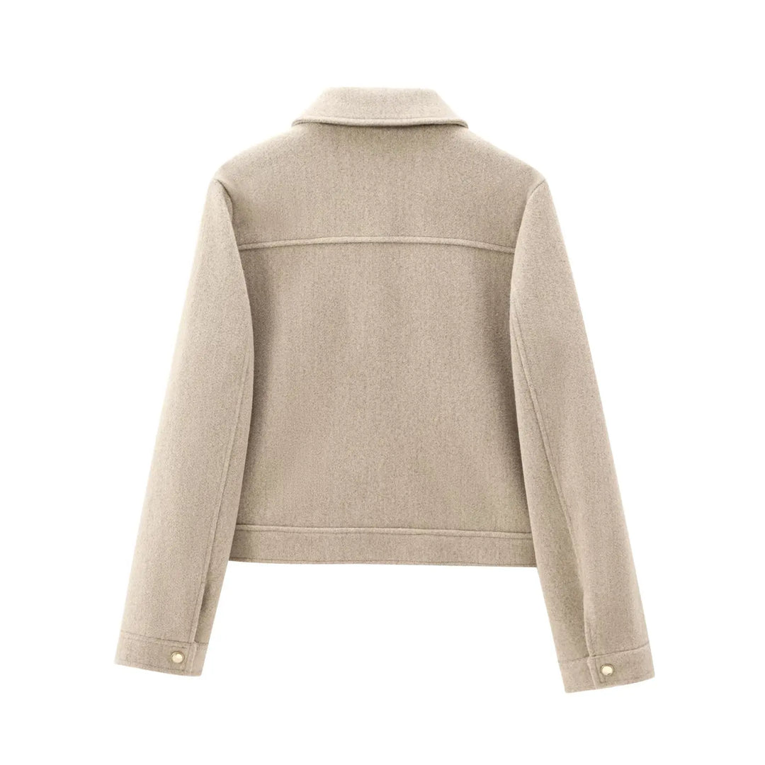 Muse and Valeur | Women's Wool Bomber Jacket