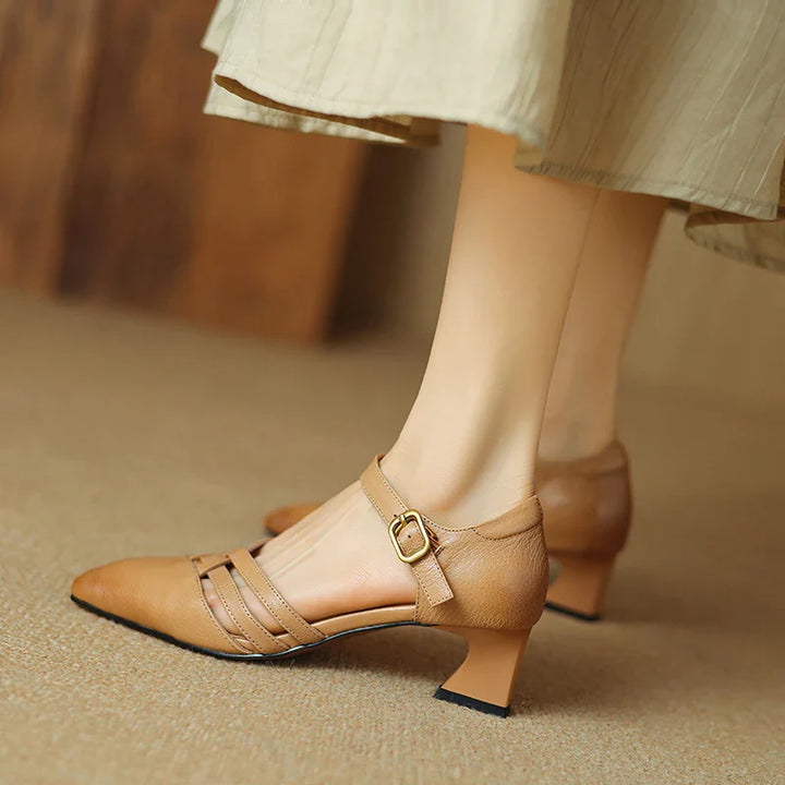 Muse & Valeur | Genuine Leather Heels for Women
