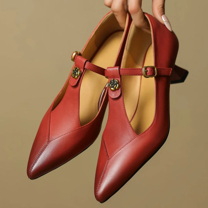 Muse & Valeur | Genuine Leather Heels for Women