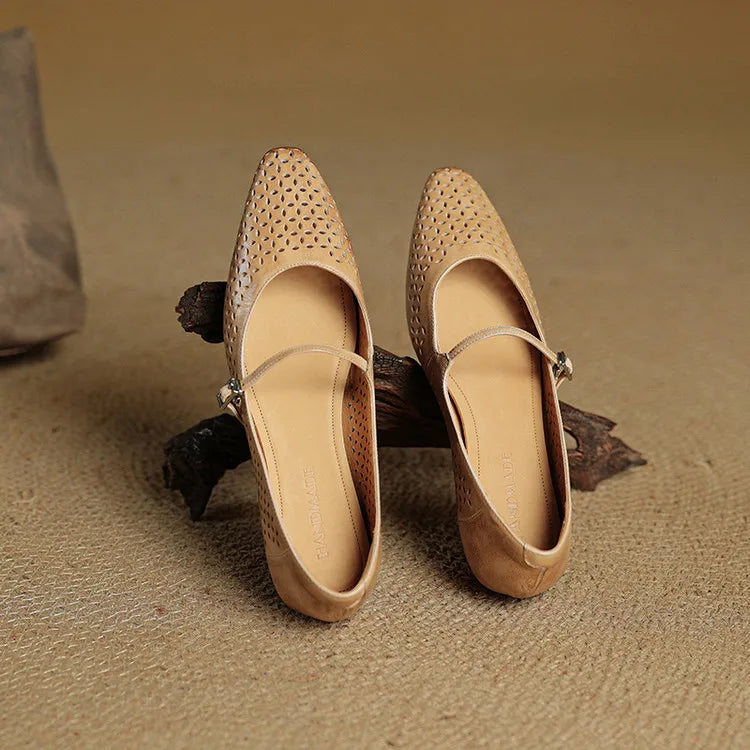 Muse & Valeur | Genuine Leather Flats for Women